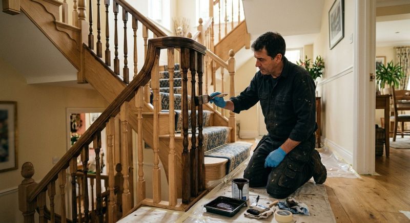 Bannister Staining in Waco, TX