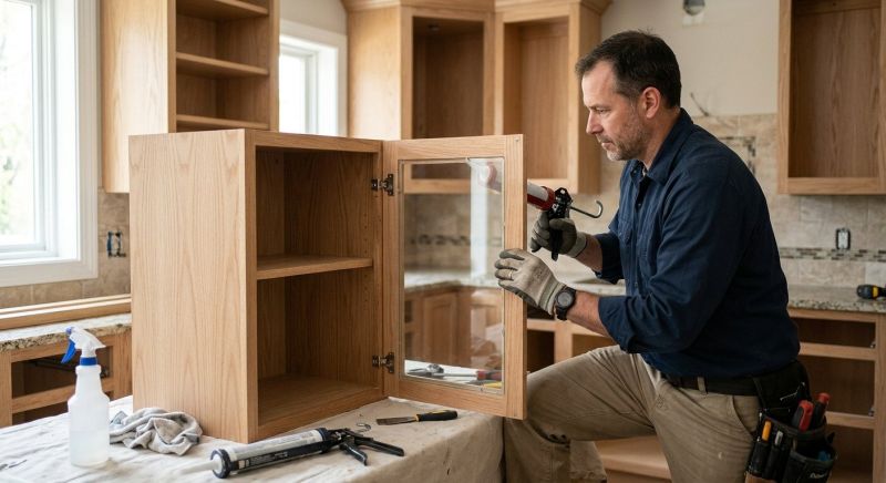 Cabinet Glazing Service in Dayton, OH