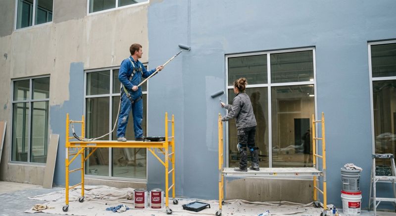 Commercial Concrete Painting in Longmont, CO